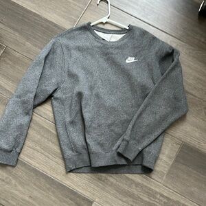 Nike Classic Gray Crewneck Sweatshirt